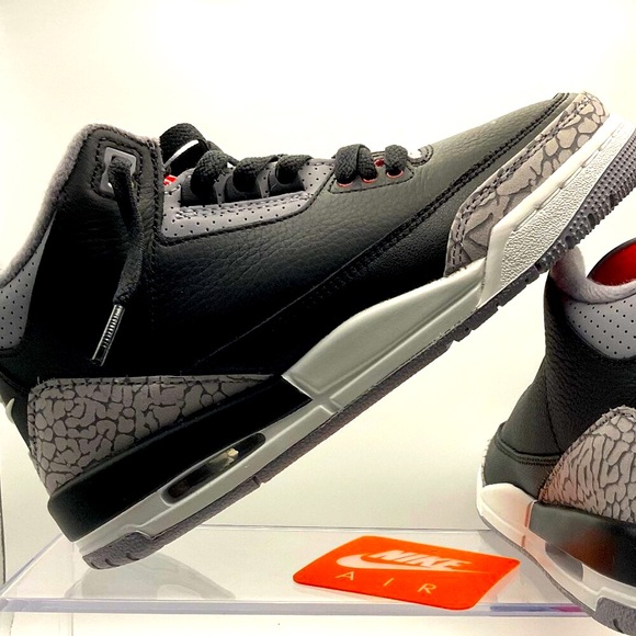Jordan Other - NEW IN BOX - Nike Air Jordan 3 Retro OG 2024 Black Cement Size 4Y